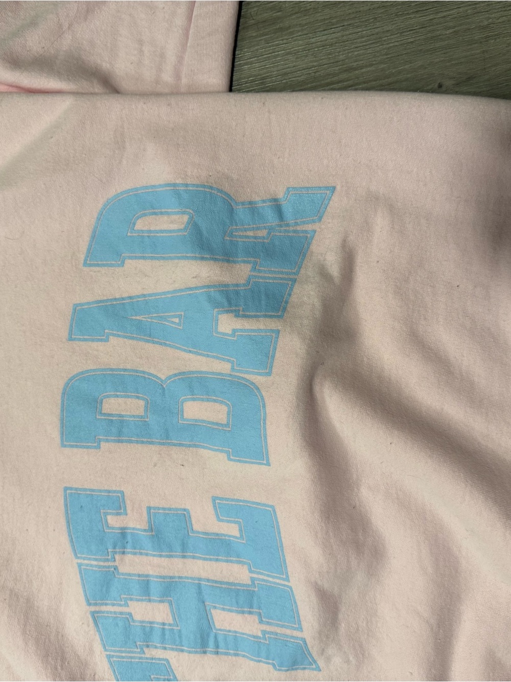 The Bar Soft Pink Crewneck Sweatshirt - Picture 3 of 5